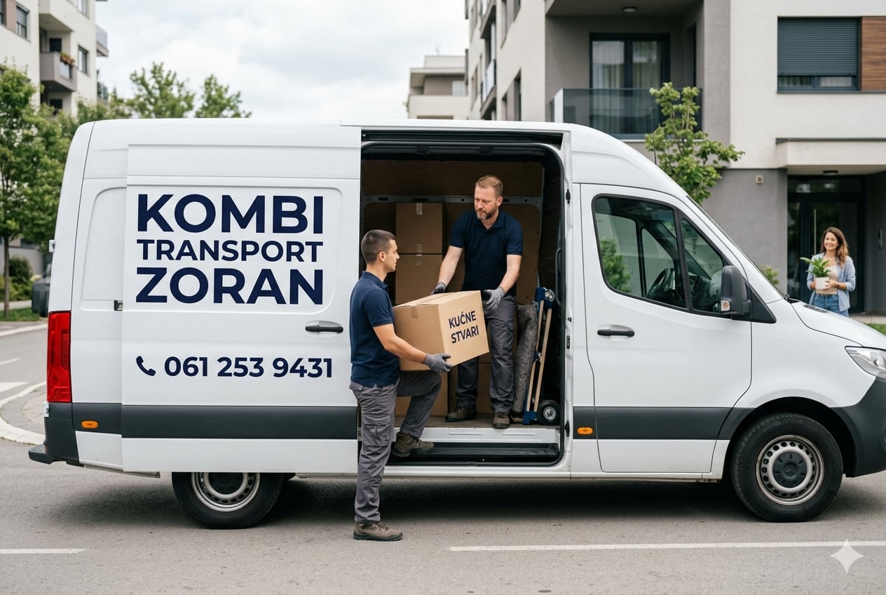 Kombi Transport — tim utovara stvari